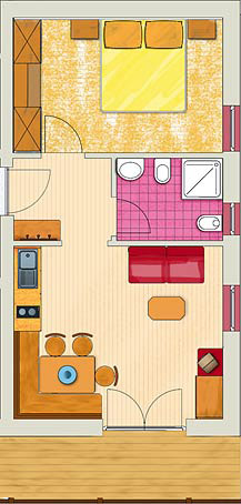 Floor plan Apartment type B